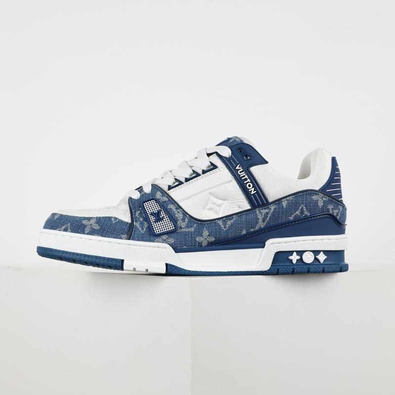 LV Trainer Denim Bleu Blanc 045354
