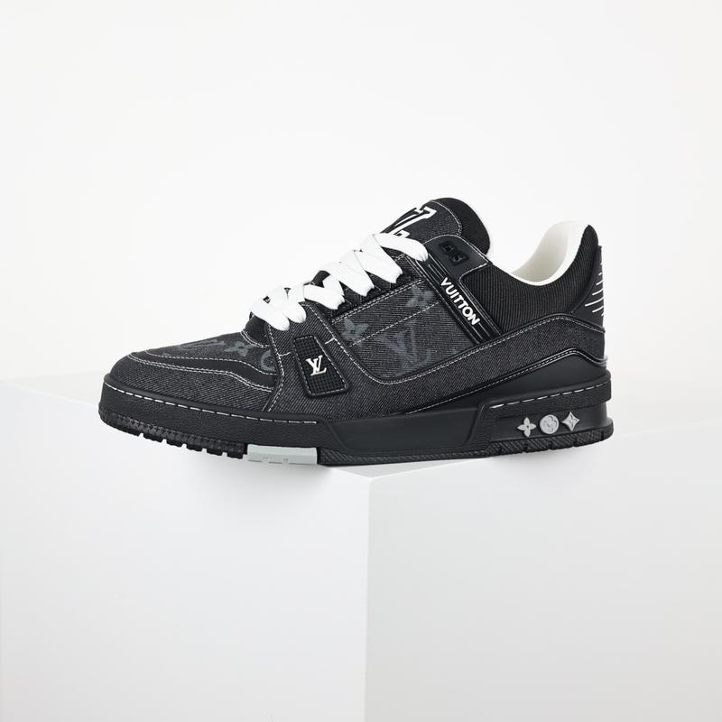 LV Trainer Denim Noir 569225