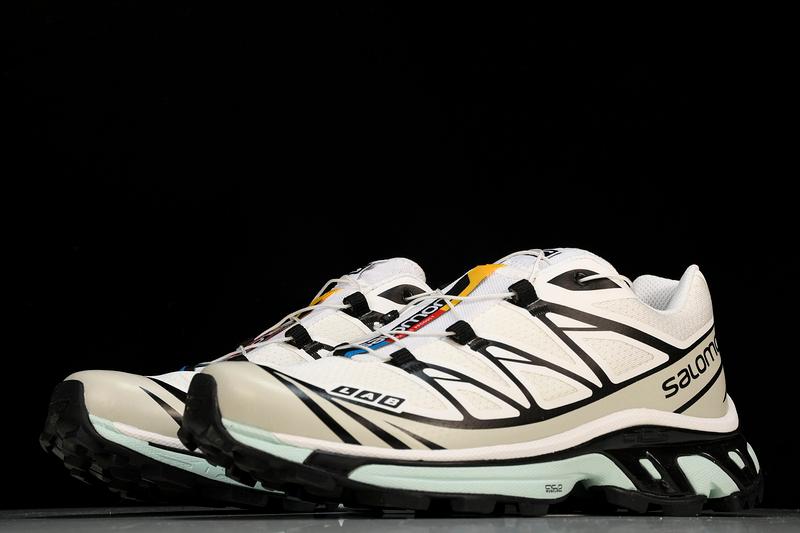 Salomon Blanc Noir Vert Eau 284530