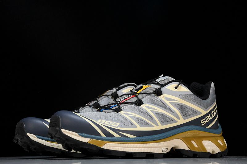 Salomon Bleu Gris Marine Dore 467808