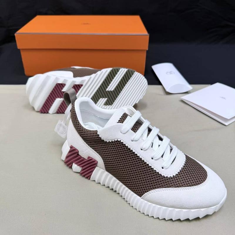 Hermes H maille marron bicouleur