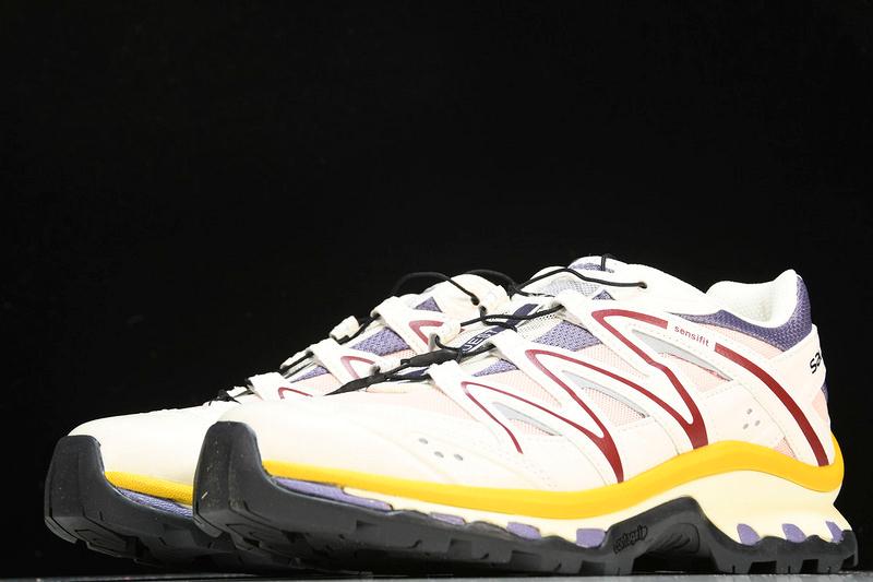 Salomon Blanc Jaune Violet 019009