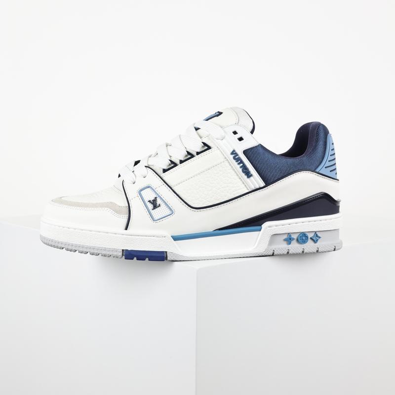LV Trainer Blanc Bleu 264385