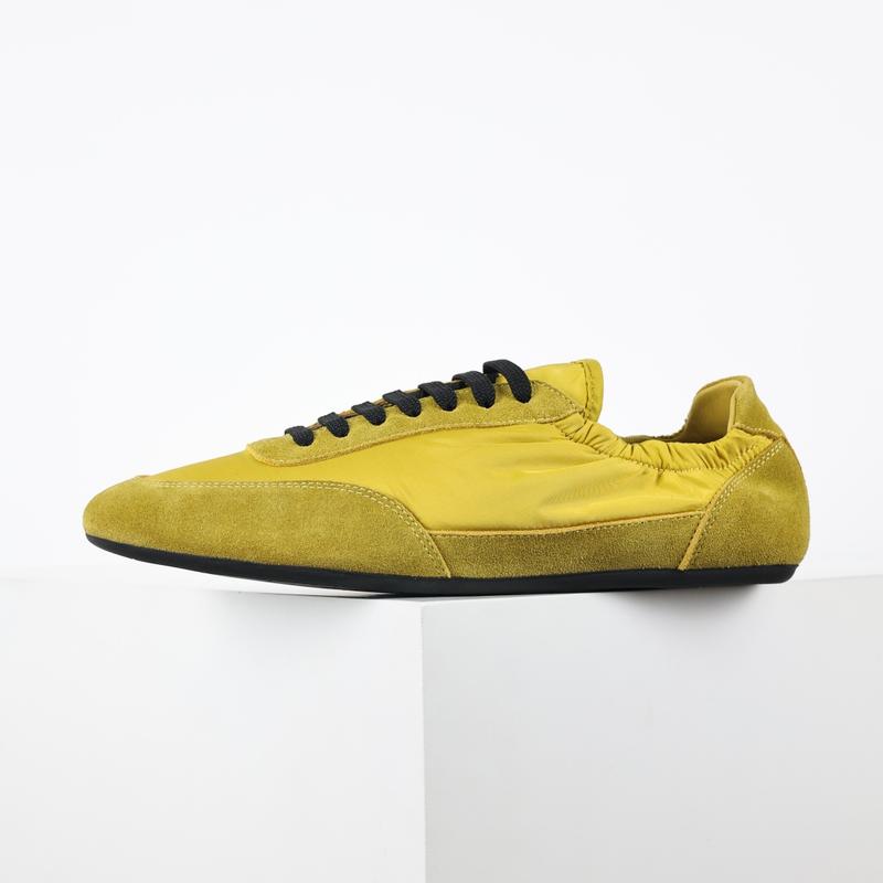 Prada Jaune Nylon Daim 301841