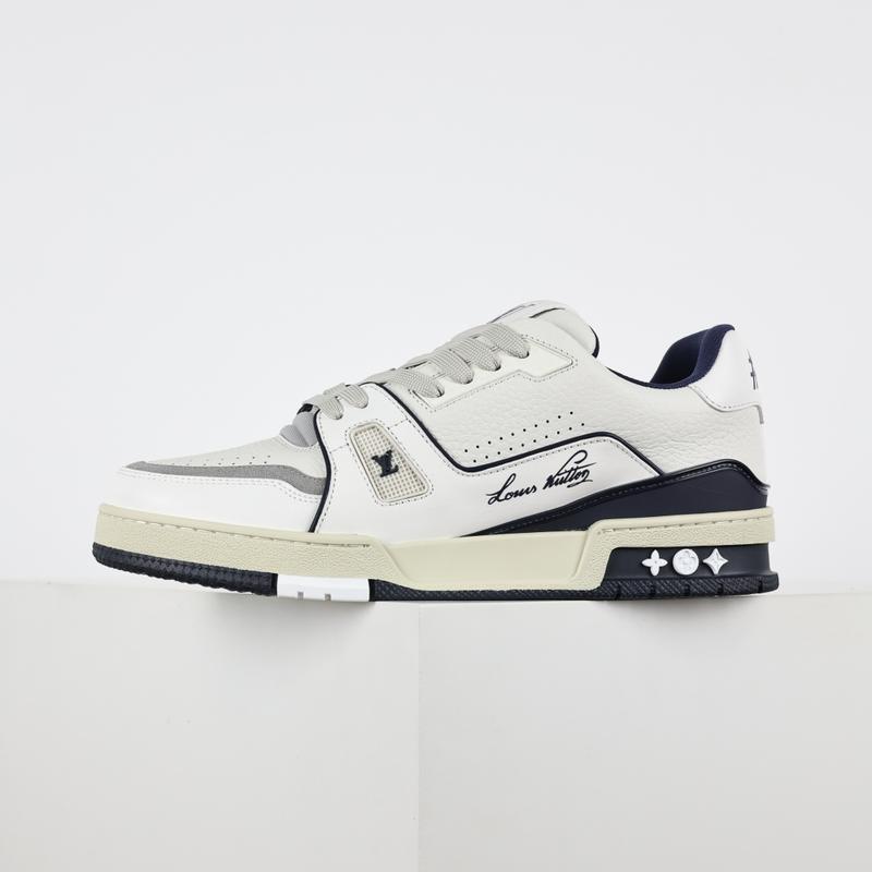LV Trainer Blanc Marine Creme 912676