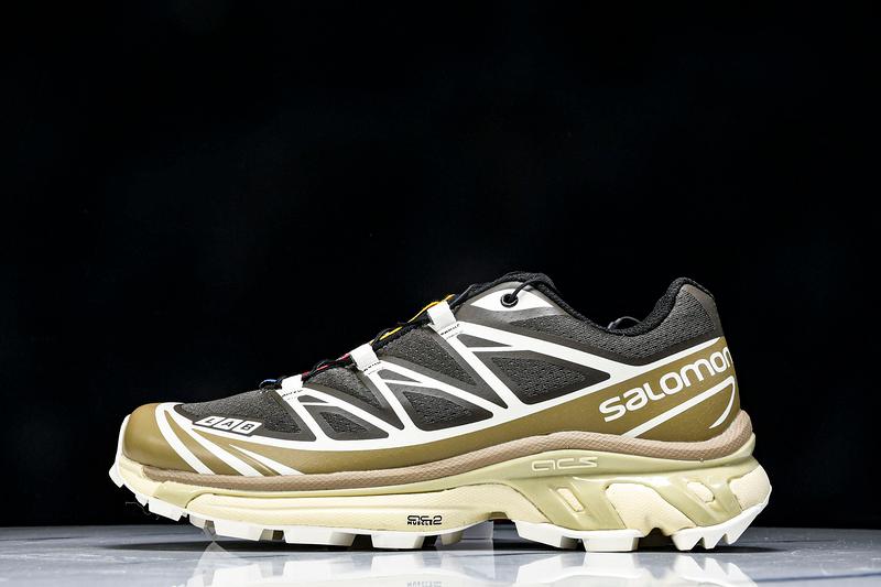 Salomon Kaki Creme Noir 118454