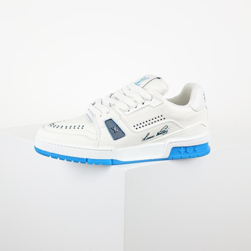 LV Trainer Blanc Bleu Vif 267622